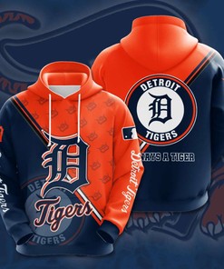 Tigers Custom Sport All Over Print 3D Hoodie - Detroit Baseball Apparel
