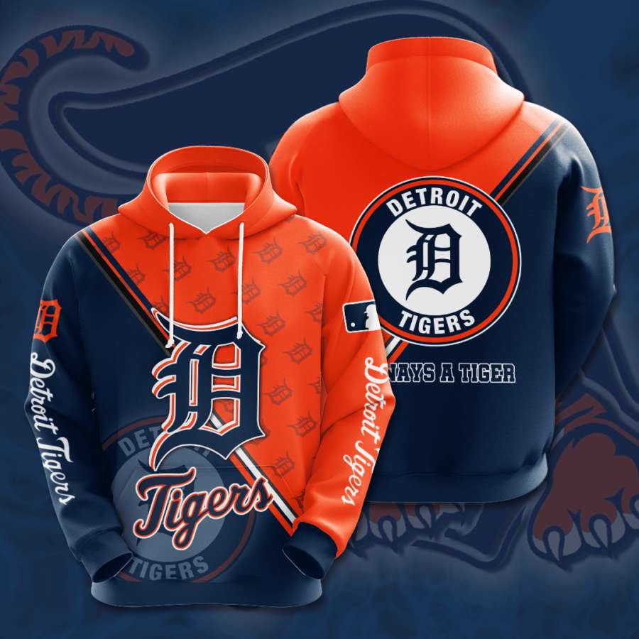 Tigers Custom Sport All Over Print 3D Hoodie - Detroit Baseball Apparel
