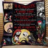 To My Daughter Love Mom Dad I Closed My Eyes For But A Moment Nightmare Quilt