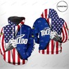 Toledo Rockets Ncaa Us Flag Limited Edition 3D Hoodie - Custom All Over Print Hoodie