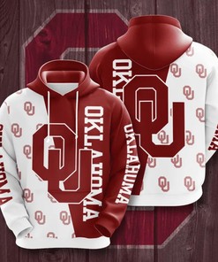 Tom And Jerry Play Football Custom All Over Print Oklahoma Sooners 3D Hoodie