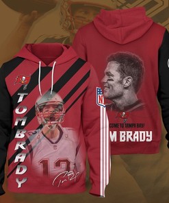 Tom Brady Jersey Hoodie - 3D All Over Print