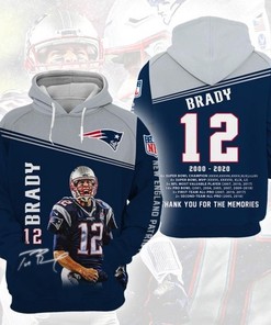 Tom Brady Sport Hoodie - 3D All Over Print Custom