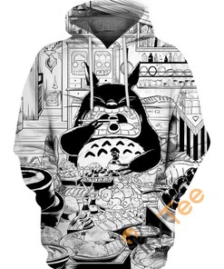 Totoro Takes The Cake In This Big Meal 3D Hoodie