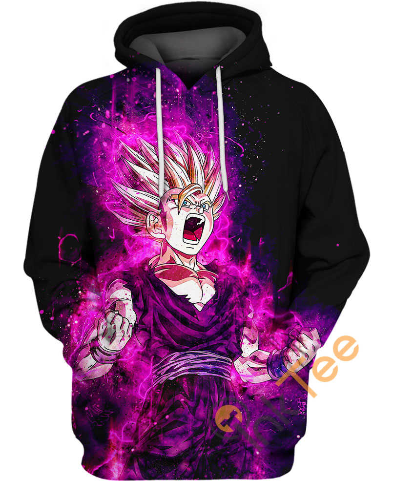 Transform Into A Super Saiyan With Son Gohan Hoodie 3D For Dragon Ball Fans