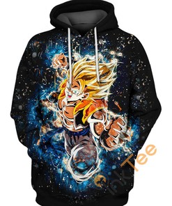 Transform Into A Super Saiyan With Son Goku Super Saiyan 3D Hoodie For Dragon Ball Fans