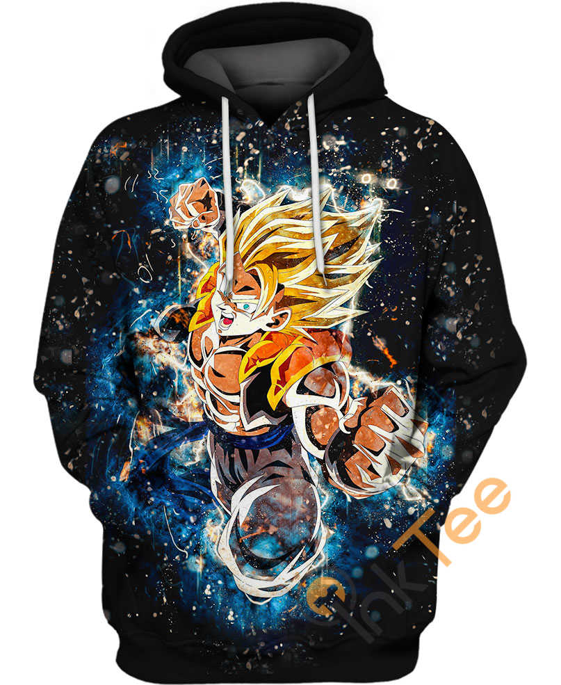 Transform Into A Super Saiyan With Son Goku Super Saiyan 3D Hoodie For Dragon Ball Fans