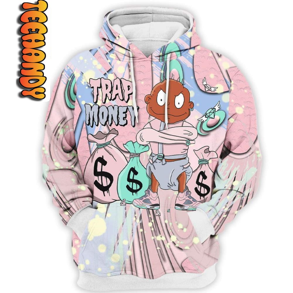 Trap Money Tommy Diamond All Over Print 3D Hoodie - Retro Vibes