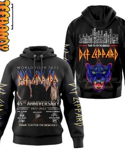 Trendy Def Leppard World Tour 2022 All Over Print 3D Hoodie
