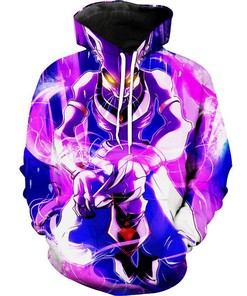 Trendy Dragon Ball Super Beerus Dragonball Custom All Over Print 3D Hoodie