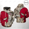 Troy Trojans Ncaa Camo Veteran Hunting Limited Edition 3D Hoodie - 3D Printed Hoodies