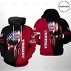 Troy Trojans Ncaa Us Flag Skull Limited Edition 3D Hoodie - Men'S 3D Hoodies