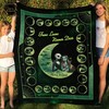 True Love Never Dies Jack Skellington And Sally Blanket - Personalized Fleece, Mink, and Sherpa Blanket