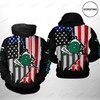 Tulane Green Wave Ncaa Us Flag Limited Edition 3D Hoodie - All Over Print Hoodie Printful