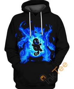 Turtle Power - Blastoise And Squirtle 3D Hoodie 