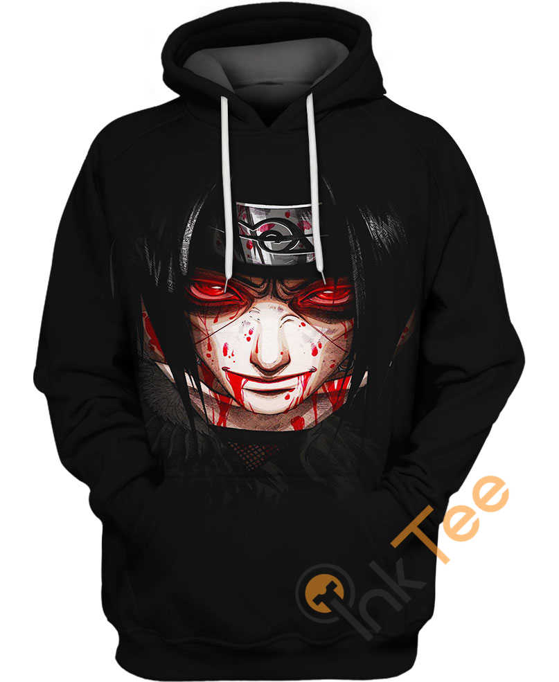 Uchiha Clan Unite With The Blood Uchiha Itachi 3D Hoodie