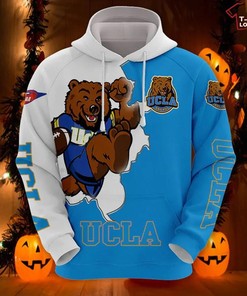 Ucla Bruins Blue And White Mascot 3D All Over Print Hoodie - Perfect For The True Fan