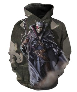 Undead Fantasy Lich All Over Print 3D Hoodie For Men