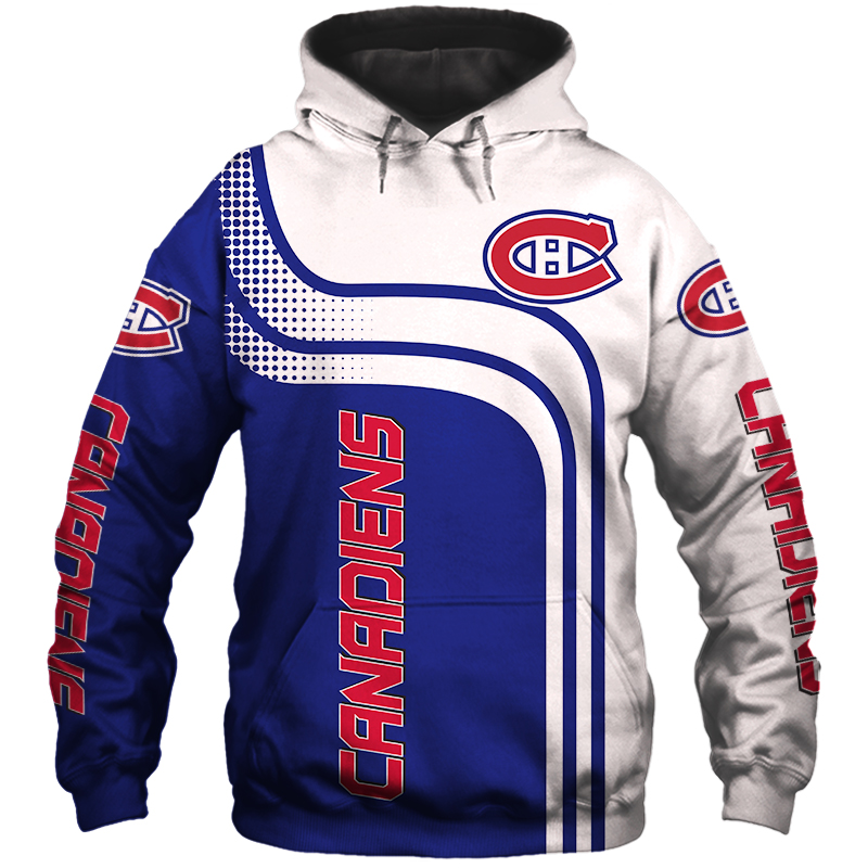 Unique Montreal Canadiens Hoodie Zip Hoodie Pullover: A Perfect Gift For Fans