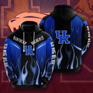University Of Kentucky Wildcats 3D All Over Print Hoodie Perfect For Fans
