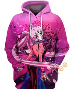 Unleash Your Mysterious Side With The Black Lady Crystal 3D Hoodie
