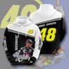 Usa Racing Custom All Over Print 3D Hoodie - Bold Statement