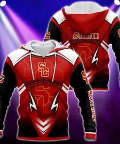 Usc Trojans Armor Football All Over Print 3D Hoodie Great Gift Idea