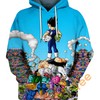 Vegeta All Kills All-Over Print 3D Hoodie, 3D Print Hoodies