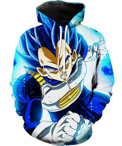 Vegeta Dragon Ball Supers Hoodie - 3D All Over Print 