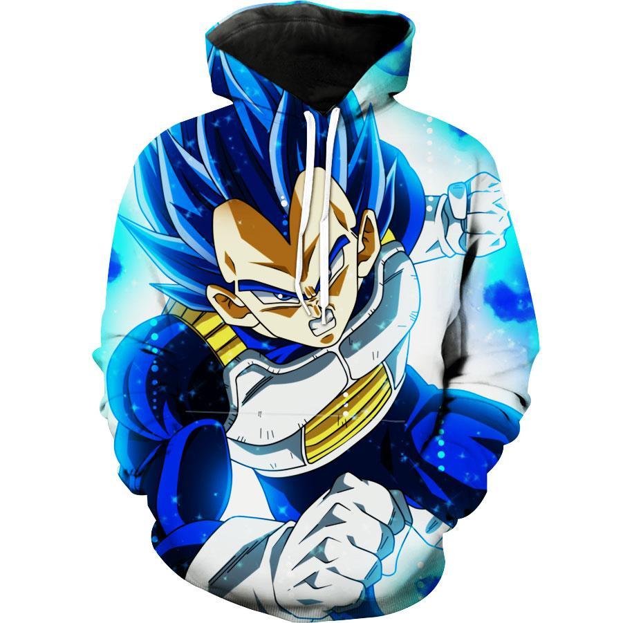 Vegeta Dragon Ball Supers Hoodie - 3D All Over Print