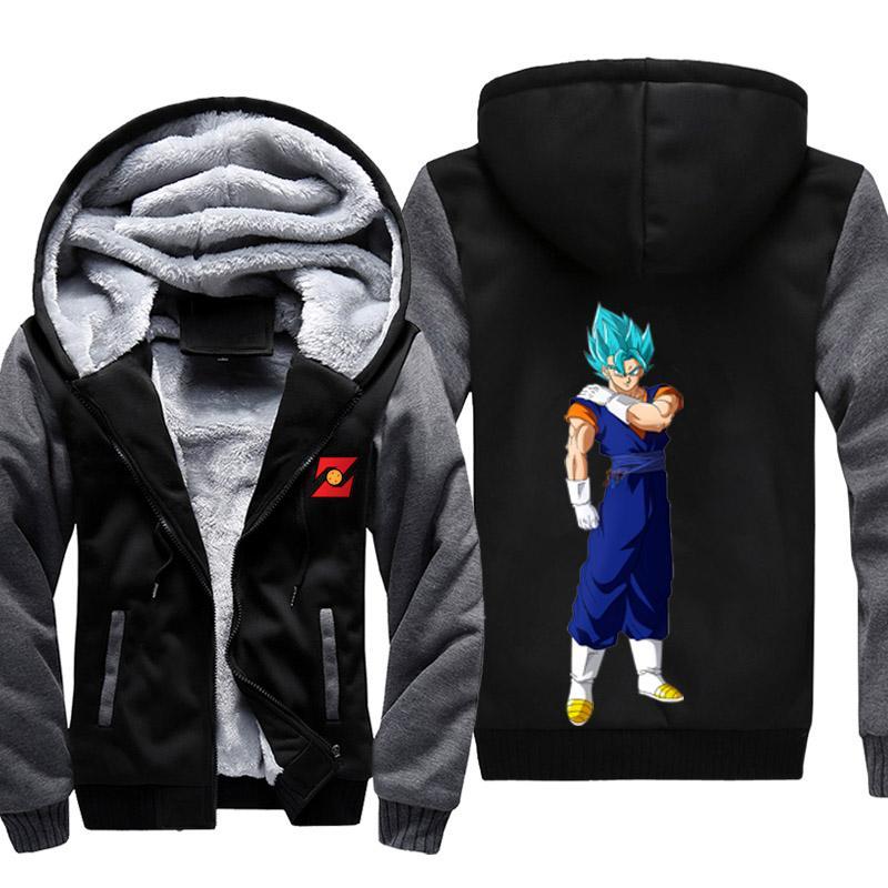 Vegetto Dragon Ball Super Fleece Jacket All Over Print Hoodie 3D