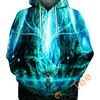Vibrant Green Deep Forest All Over Print 3D Hoodie