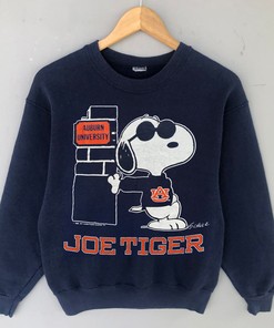 Vintage 70's Auburn University Joe Cool Joe Tiger Single Stitch T-Shirt - Tigers Football Fan Gift