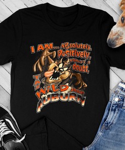 Vintage 90's Looney Tunes Taz Auburn University College T-Shirt - Tigers Hoodie Sweatshirt Fan Gift