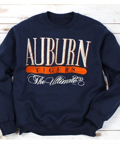 Vintage 90s Auburn Tigers Football Shirt - Sweatshirt Hoodie Fan Gift