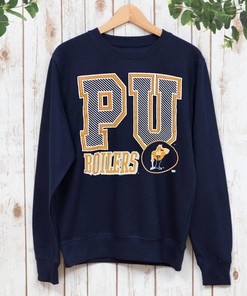 Vintage 90s Purdue Boilers Crewneck Sweatshirt - Ideal for Fans and Alumni