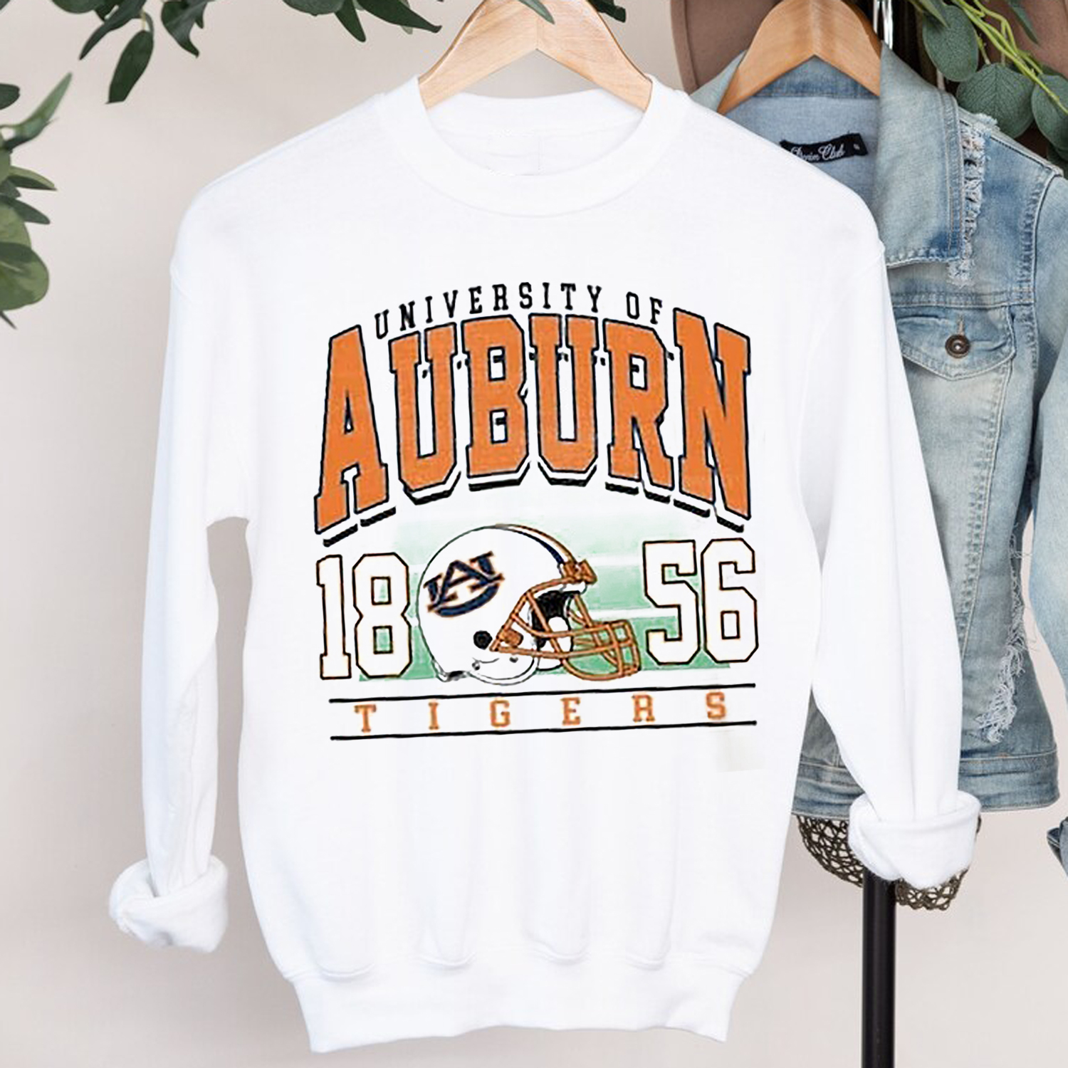 Vintage Auburn Tigers Crewneck Sweatshirt - Baseball NCAA T-Shirt Fan Gift