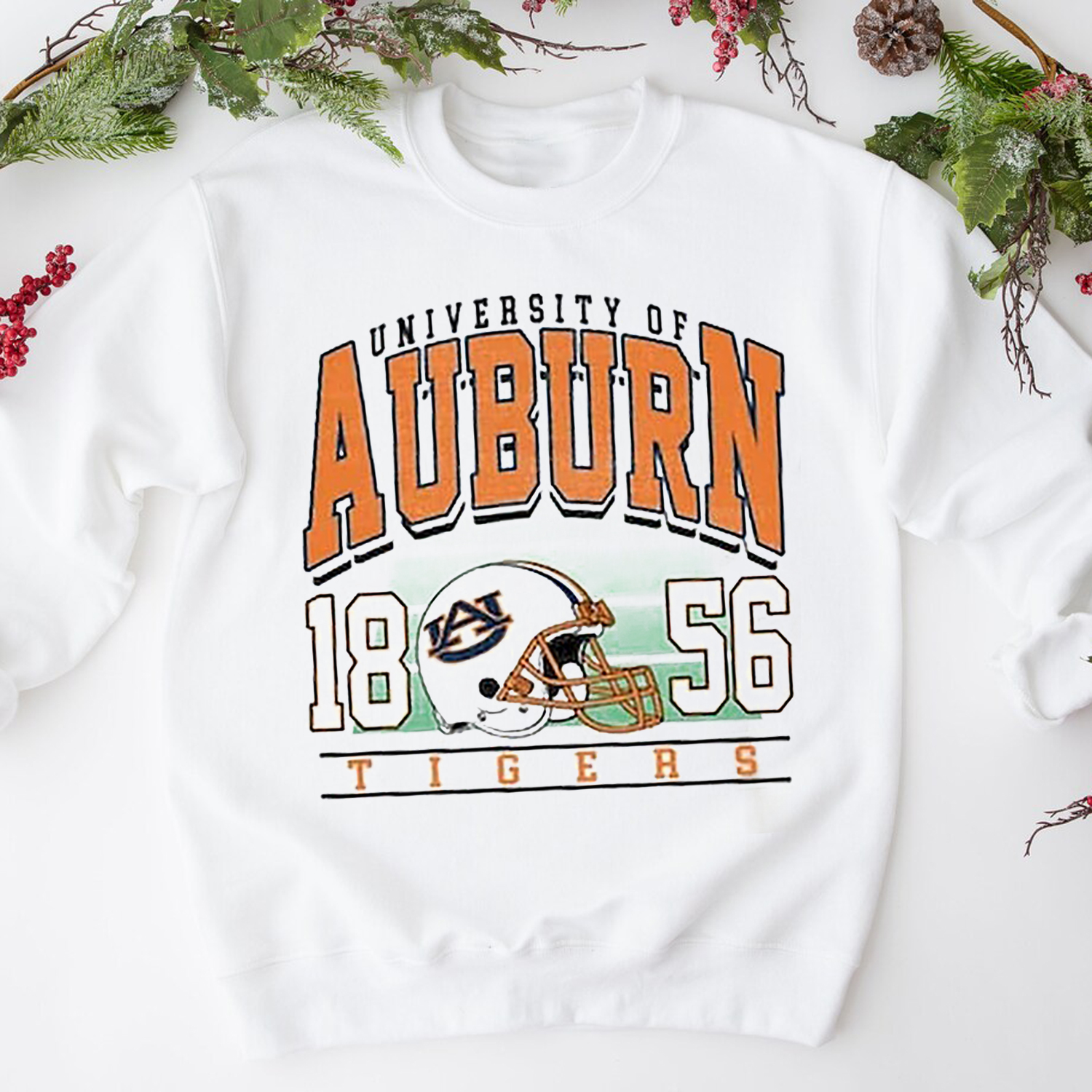 Vintage Auburn Tigers Crewneck Sweatshirt - Baseball NCAA T-Shirt Fan Gift