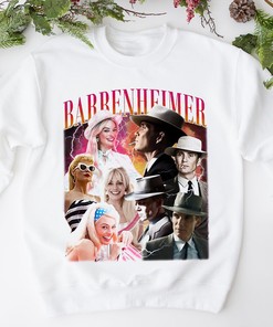Vintage Barbenheimer Barbie Movie Oppenheimer Shirt, Trendy Shirt,Christopher Nolan Margot Robbie