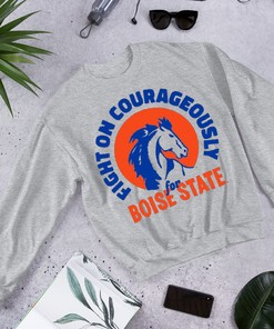 Vintage Boise State Fight Song Crewneck