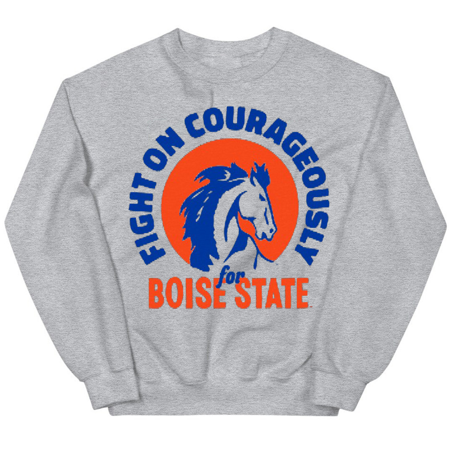 Vintage Boise State Fight Song Crewneck