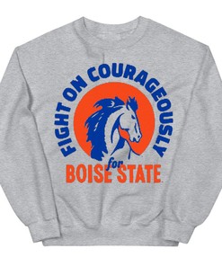Vintage Boise State Fight Song Crewneck