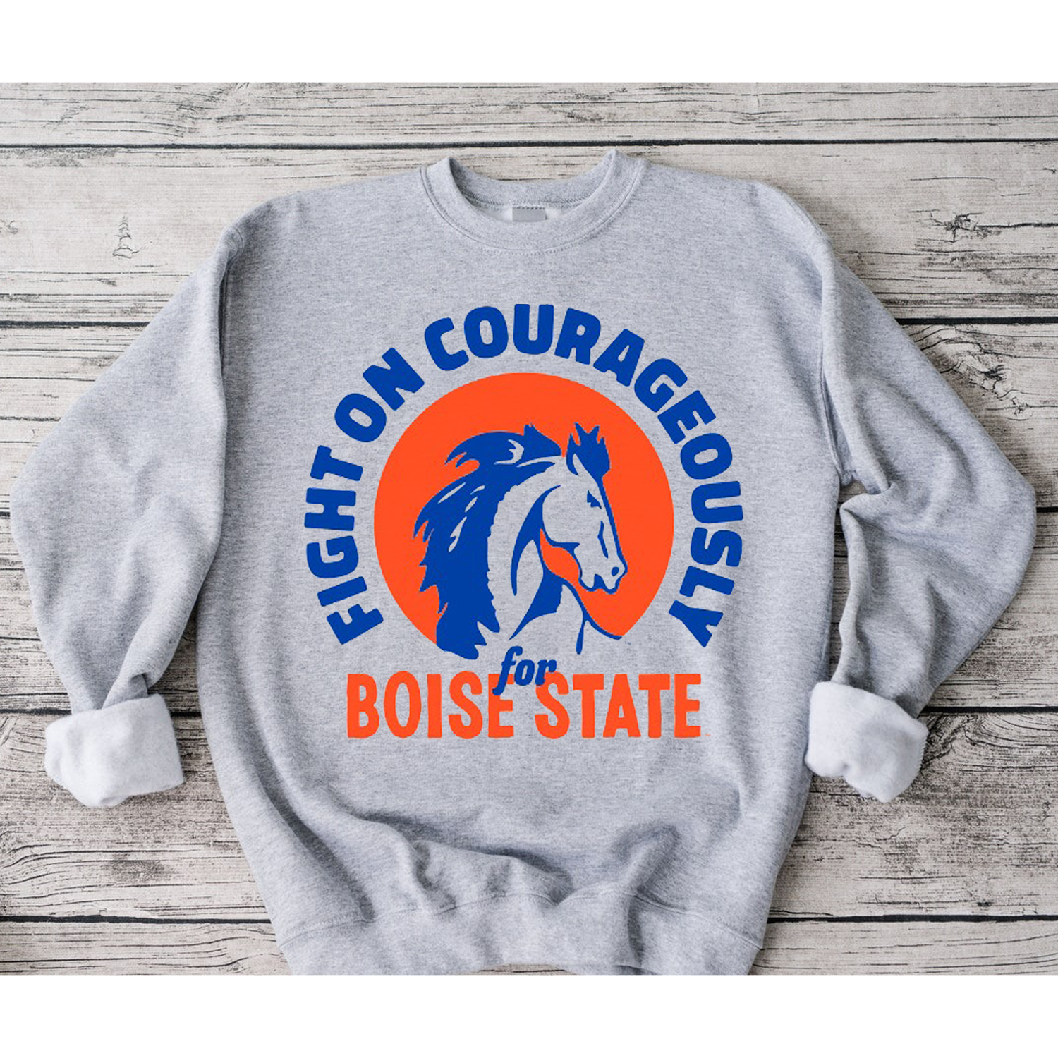 Vintage Boise State Fight Song Tee