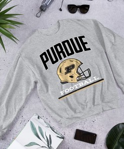 Vintage Football Helmet Purdue Boilermakers Tee - Ideal for Fans Everywhere