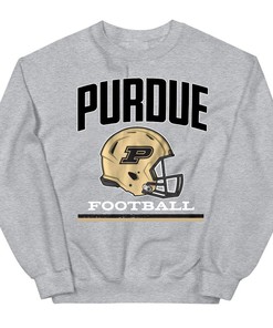 Vintage Football Helmet Purdue Boilermakers Tee - Ideal for Fans Everywhere