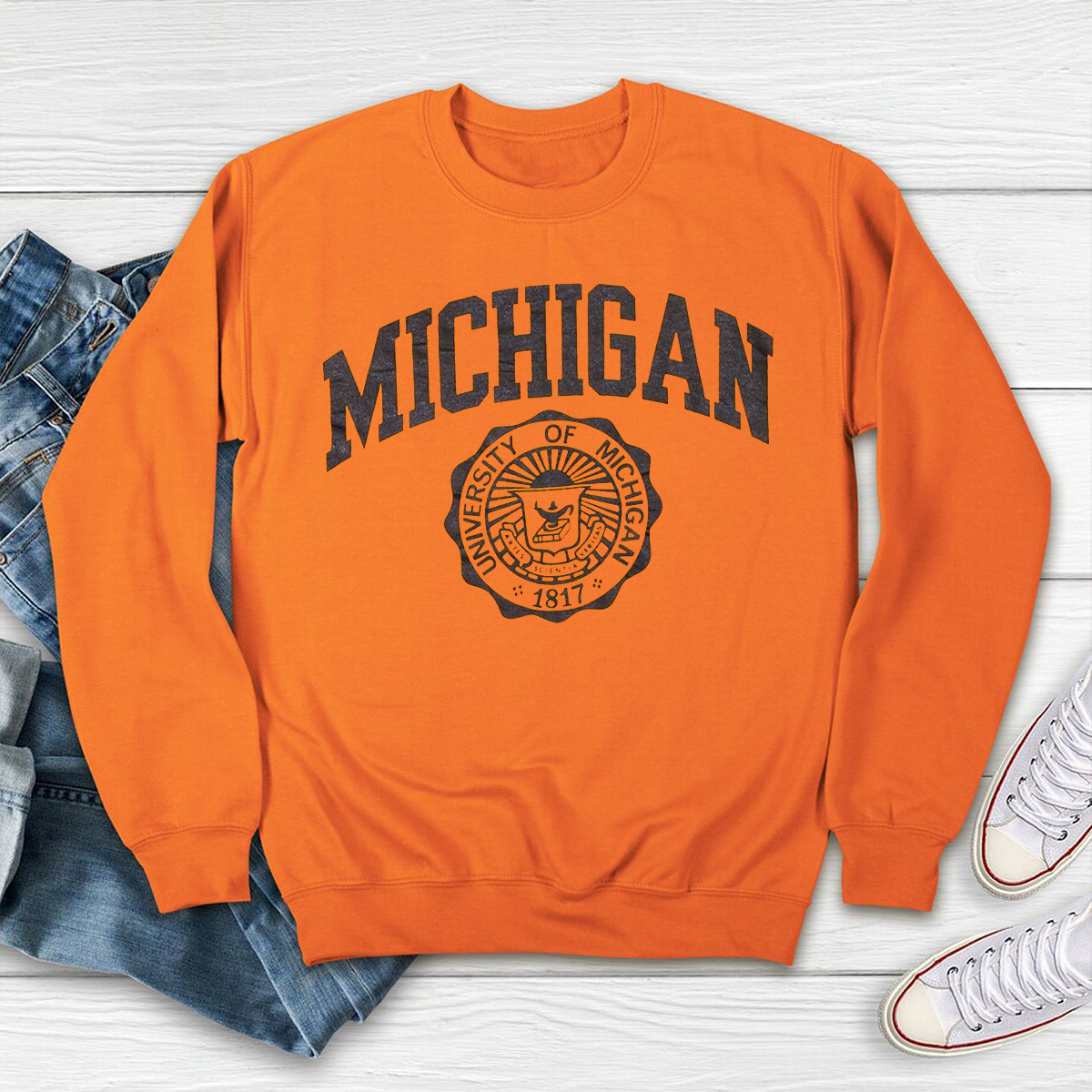 Vintage Michigan Football Shirt - Retro Wolverines Team Gear