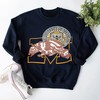 Vintage Michigan Wolverines Football Retro Logo Sweatshirt - College Sports Apparel