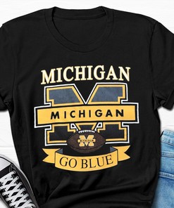 Vintage Michigan Wolverines Football Shirt - Retro NCAA Apparel