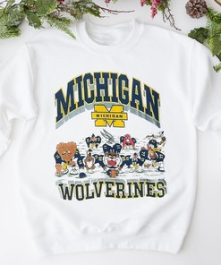 Vintage Michigan Wolverines Shirt - 90s University of Michigan Apparel