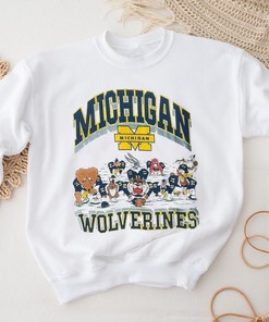 Vintage Michigan Wolverines Shirt - 90s University of Michigan Apparel